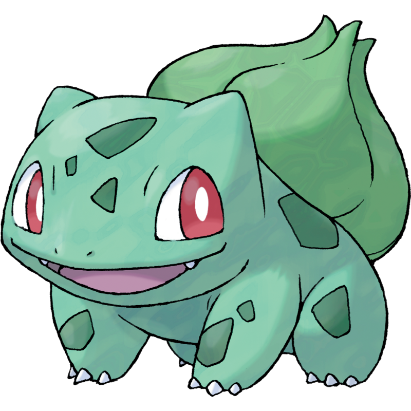 Bulbasaur official artwork